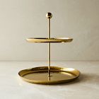 Hammered Metal Serveware