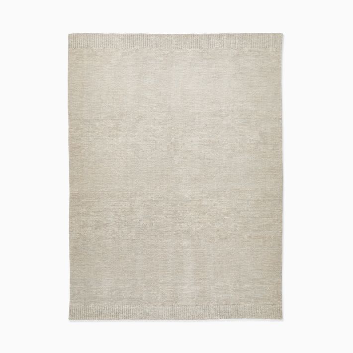 Ojai Rug - Handwoven 100% Wool Solid Color | West Elm