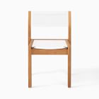 Playa Outdoor Textilene Stacking Dining Chair (Set of 2)