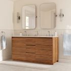 Trent Double Bathroom Vanity (60")