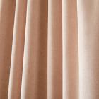 Worn Velvet Curtain - Dusty Blush