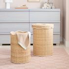 Woven Scalloped Hampers (Set of 2)