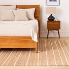 Graduated Stripe Jute Rug