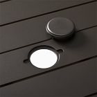 Portside Aluminum Outdoor Round Dining Table (58.5")