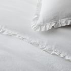 European Flax Linen Ruffle Duvet Cover &amp; Shams