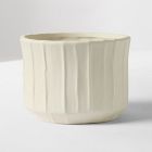 Finley Faceted Ceramic Planters