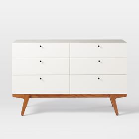 Kids Modern 6-Drawer Dresser (54") | West Elm Kids Modern 6-Drawer Dresser (54") | West Elm