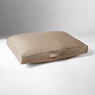 Sunbrella® Indoor/Outdoor Flat Solid Pet Bed