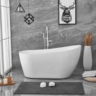 Amelia Freestanding Soaking Bathtub (54")