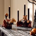 Dapper Animal Halloween Candleholders