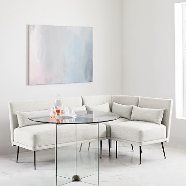 Modern 3-Piece Banquette - Small
