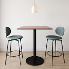 Orbit Restaurant Bar Table - Wood - Square