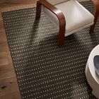 Simple Dash Wool Jute Rug