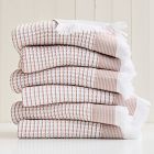 Two-Tone Waffle Towel Set