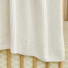 Dot Border Baby Blanket