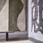Modern Wave Shag Wool Rug