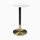 Orbit Restaurant Round Bar Table - Porcelain