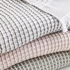 Two-Tone Waffle Towel Set