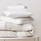Candlewick &amp; Organic Washed Cotton Percale Starter Bedding Set