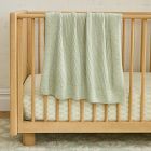 Dot Border Baby Blanket