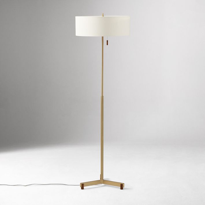 Hennings Fabric Floor Lamp - Elegant Lighting | West Elm
