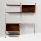 Ozzy Modular Wall Desk w/ Shelf Units (62")