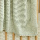 Dot Border Baby Blanket