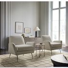 Kip Flare Arm Chair With Contrast Piping