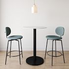 Orbit Restaurant Round Bar Table - Porcelain