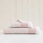 Two-Tone Waffle Towel Set