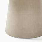 Concrete Pedestal Outdoor Continental Dining Table (44")