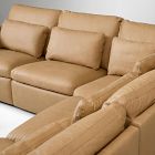 Harmony Modular Leather Reclining 5-Piece L-Shaped Sectional (116")