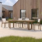 Portside Outdoor Dining Table (76.5"&ndash;96")