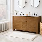 Cotton Linen Bath Mat