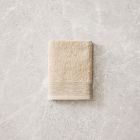 Cotton Linen Gathered Border Towel