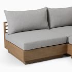 Santa Fe Slatted Outdoor 3-Piece Modular Sectional (72")