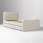 Shel Upholstered Bed w/ Trundle