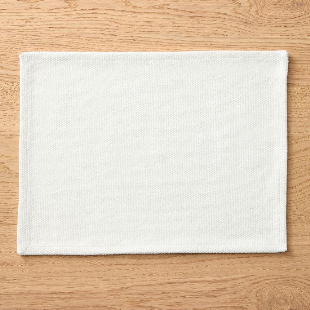 Canvas Cotton Placemat, Set of 4
