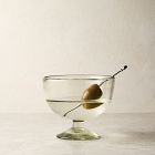 Open Box: Recycled Glassware, Coupe, Non Luster, Set of 4