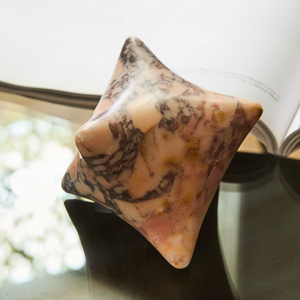 Marble Jacks Object, pink/purple