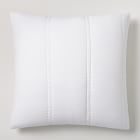 Open Box: European Flax Linen Sham, Euro - White