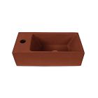 Open Box: Atlanta Freestanding Sink, Atlanta Sink With Single Faucet Hole - Terra Cotta