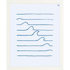 A Wave is a Wave Framed Wall Art by Christopher David Ryan