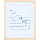 A Wave is a Wave Framed Wall Art by Christopher David Ryan