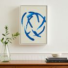 Blue Flashes Wall Art