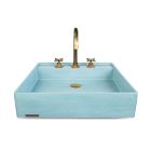 Deck Mounted Widespread Cross Handle