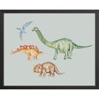 Dinosaurs Framed Wall Art by Lana's Shop