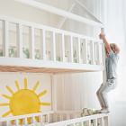 Mej Mej Large Sun Peel &amp; Stick Wall Decals