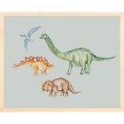 Dinosaurs Framed Wall Art by Lana's Shop