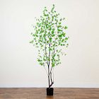 Faux Potted Minimalist Enkianthus Tree